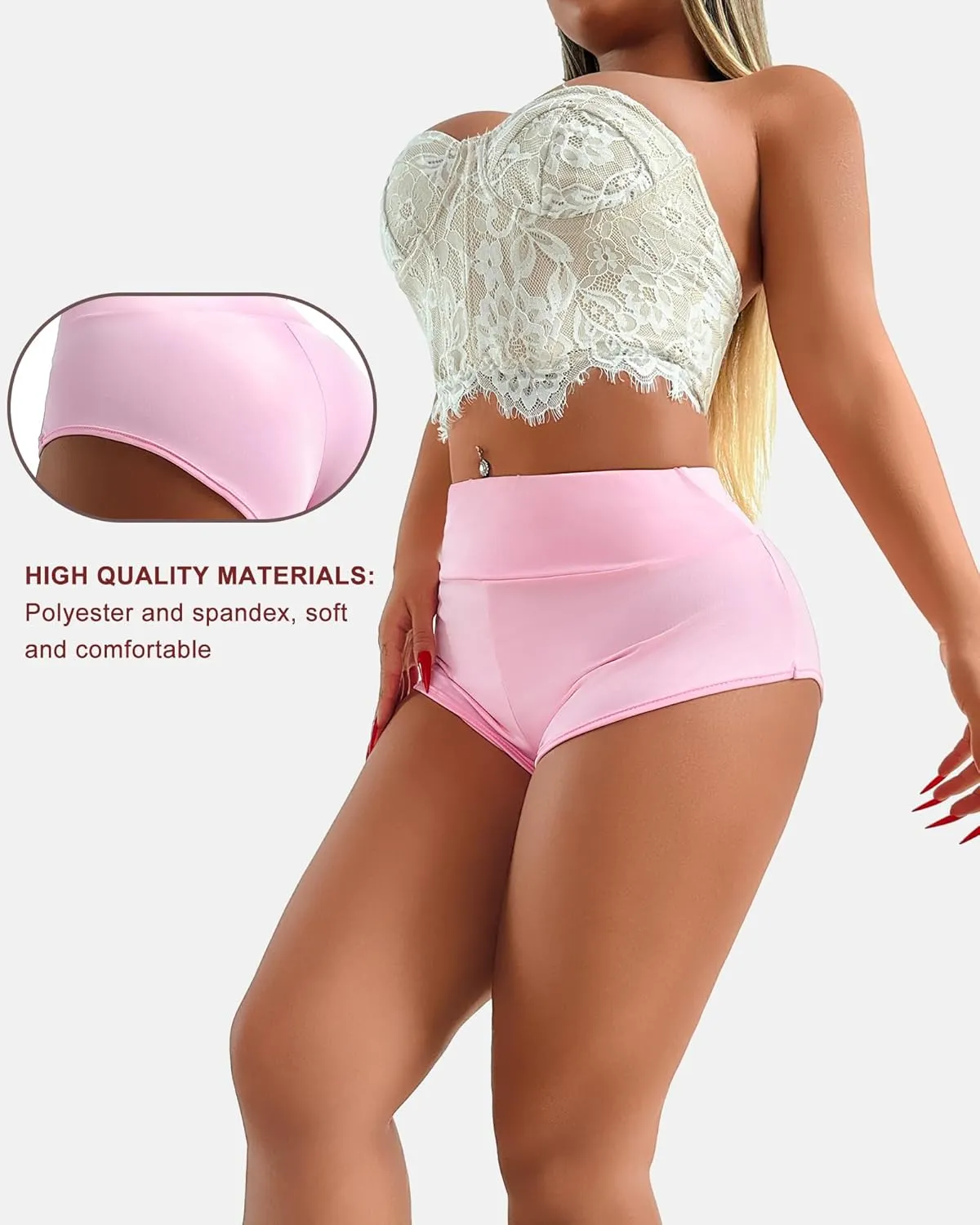 Women's Yoga Shorts Booty Butt Lifting Scrunch Shorts Sexy High Waisted Pole Dance Workout Gym Active Hot Pants Rave Outfits
