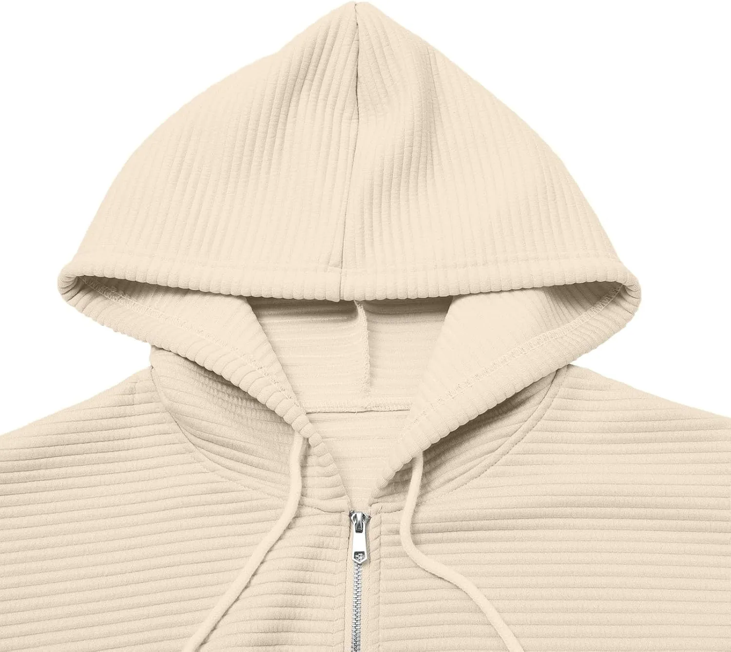 Womens Zip Up Hoodies Y2k Long Sleeve Cute Trendy Fleece Jacket Comfort Loose Fit Oversized Sweatshirt with Pockets