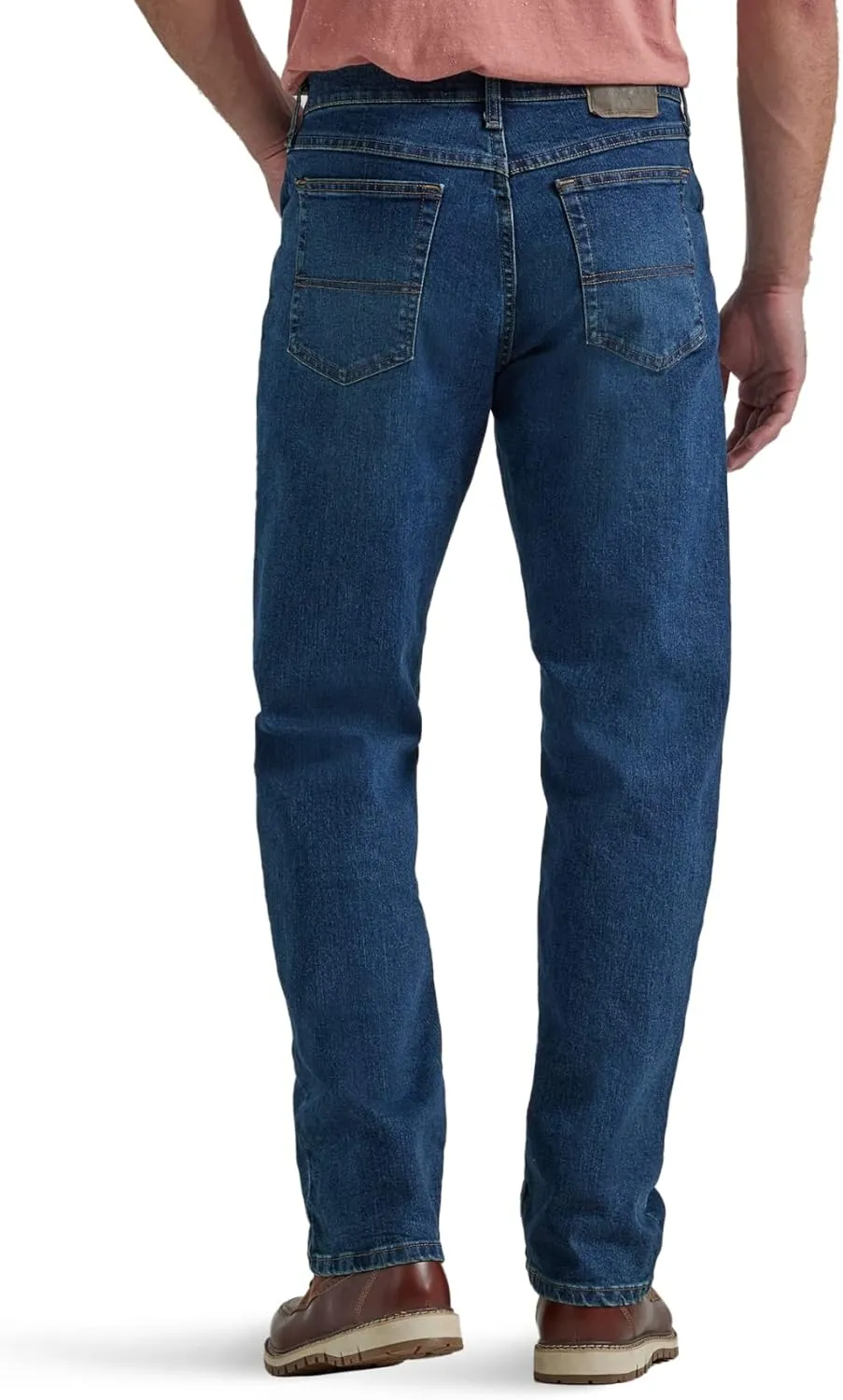 Wrangler Authentics Men's Classic 5-Pocket Relaxed Fit Flex Jean
