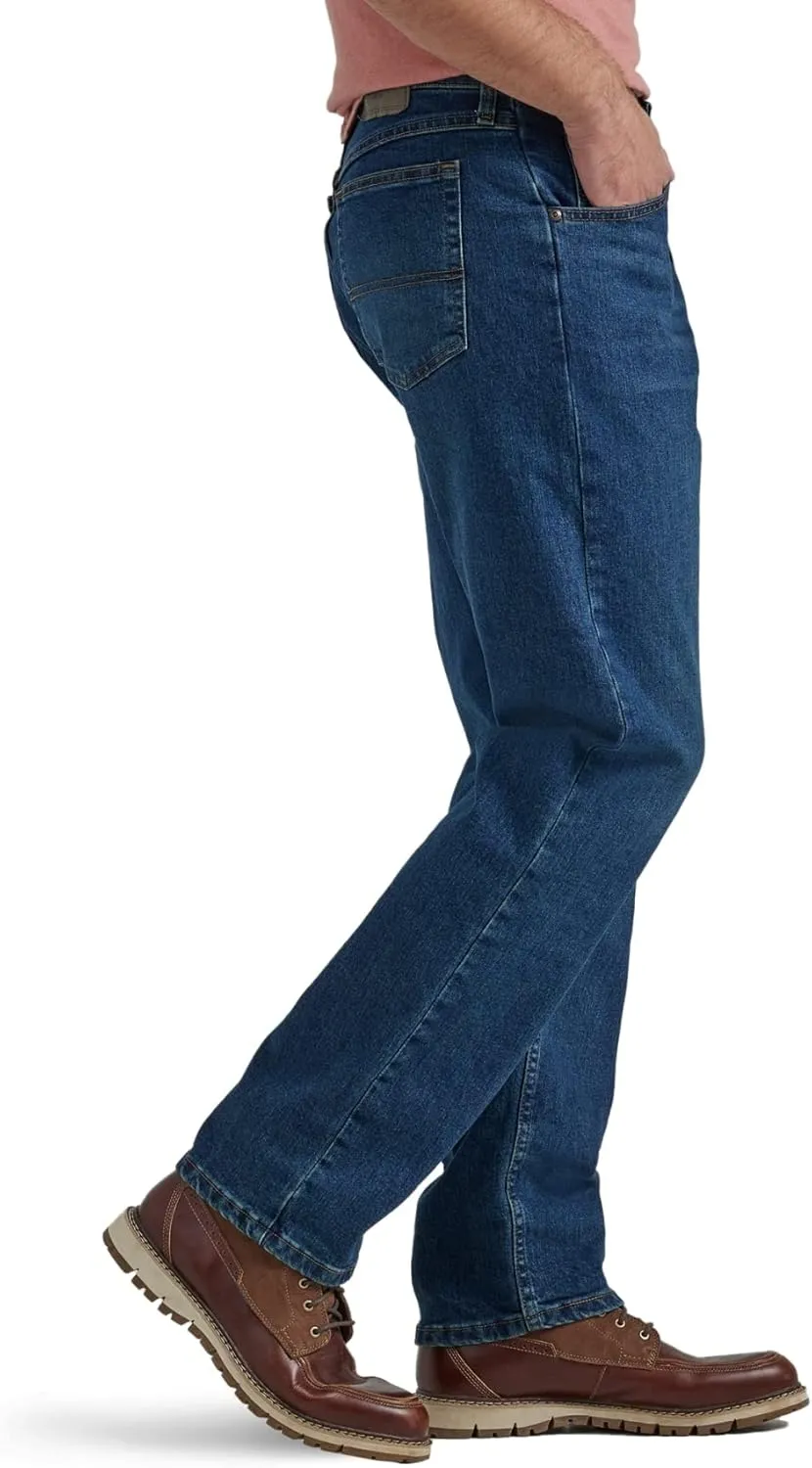 Wrangler Authentics Men's Classic 5-Pocket Relaxed Fit Flex Jean