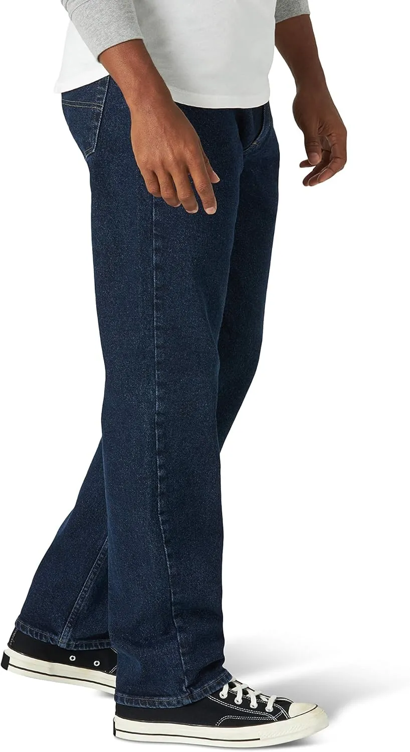 Wrangler Authentics Men's Classic 5-Pocket Relaxed Fit Flex Jean