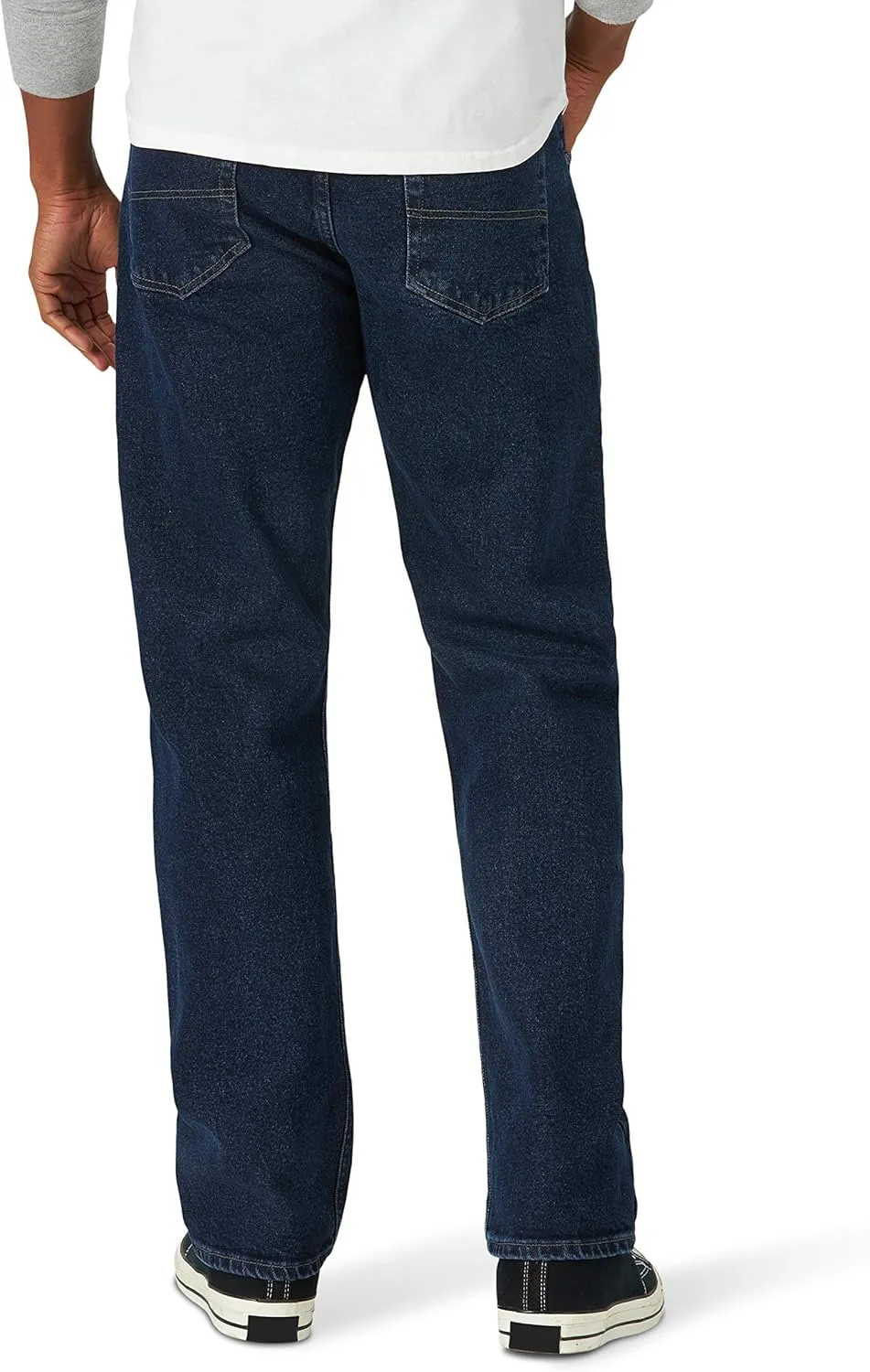Wrangler Authentics Men's Classic 5-Pocket Relaxed Fit Flex Jean