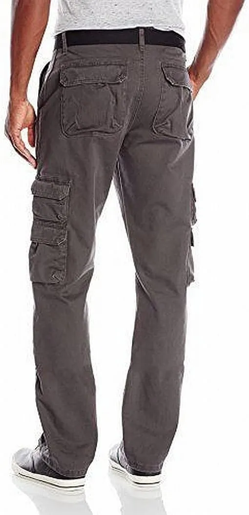 Wrangler Authentics Men's Premium Relaxed Fit Straight Leg Cargo Pant