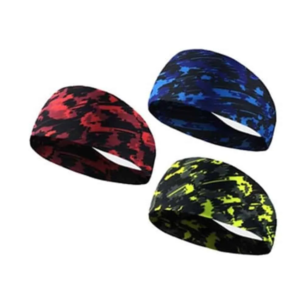 Yoga/Cycling/Running fitness sport sweat buff headband - Red
