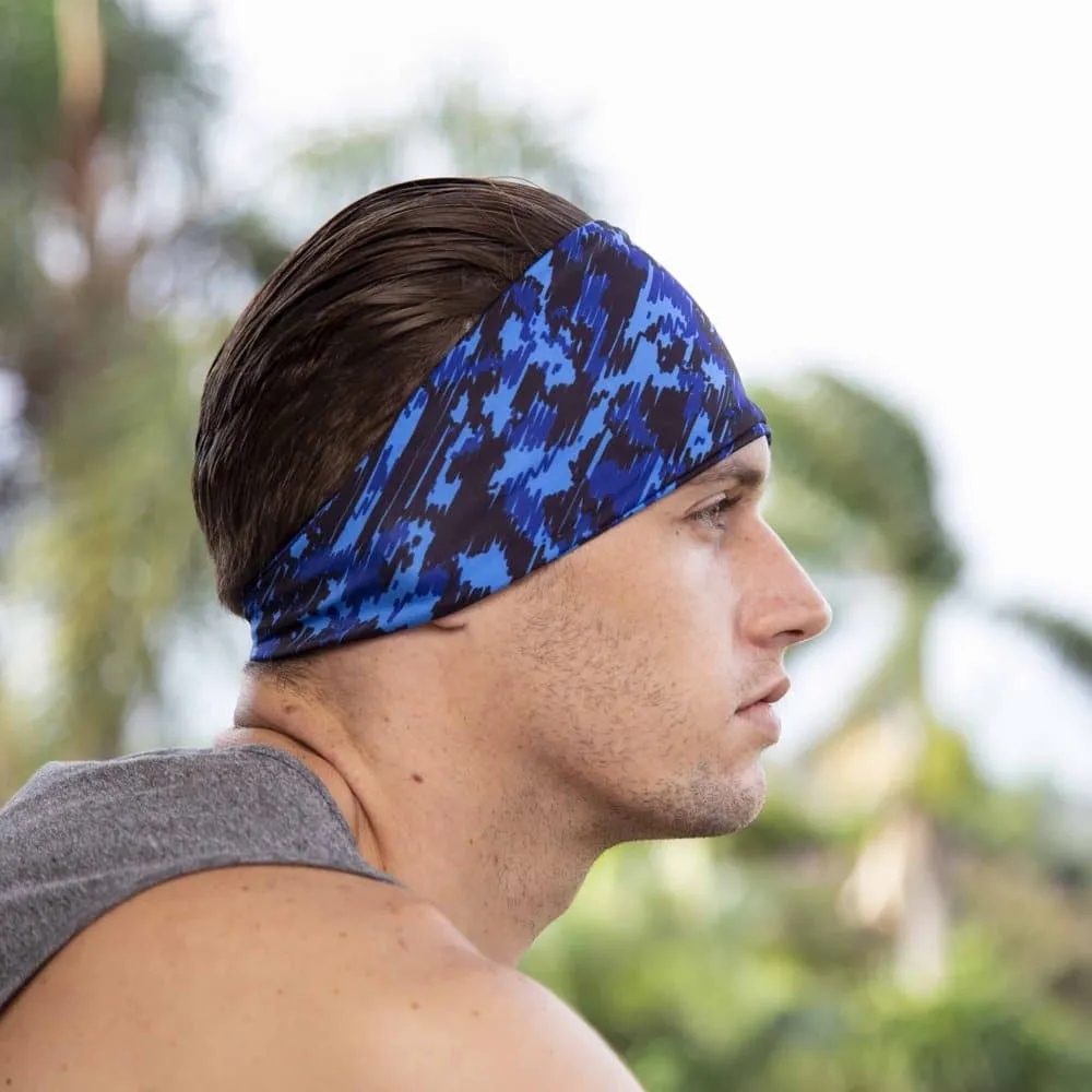 Yoga/Cycling/Running fitness sport sweat buff headband - Red