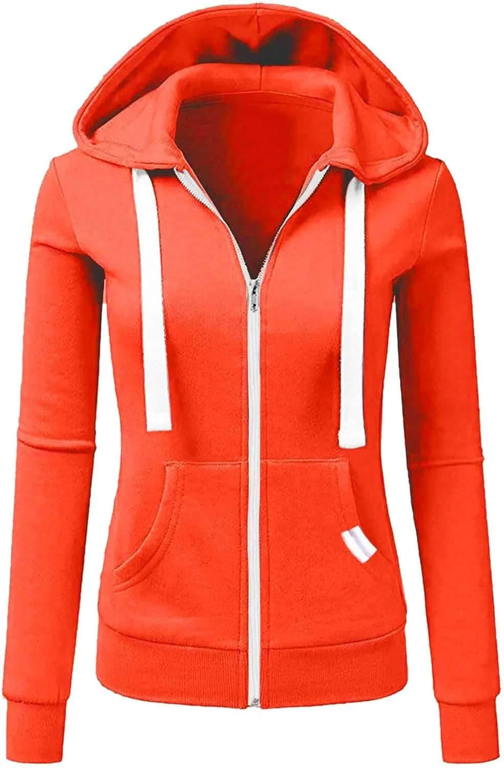Zip Up Hoodie for Women Fall Plus Size Lightweight Hoodies Long Sleeve Sweatshirts Y2k Trendy Hoodies